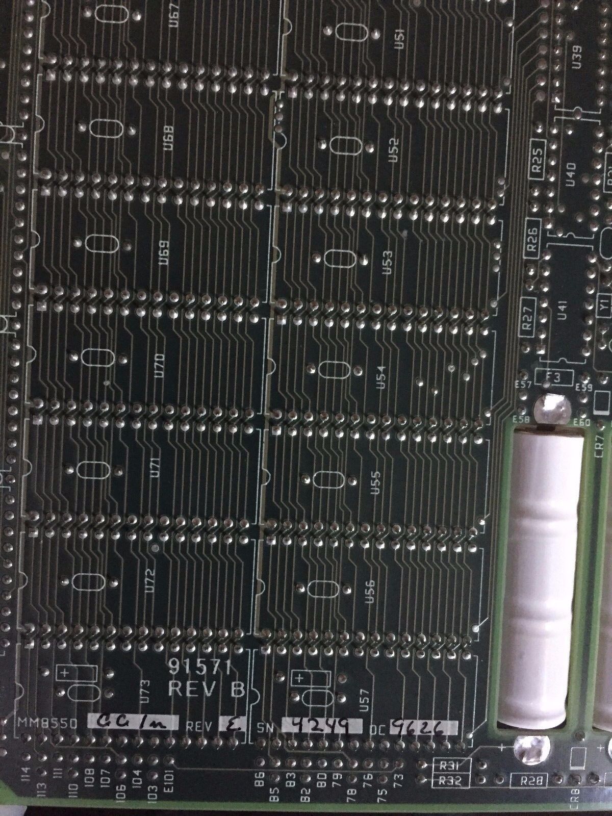 New Micro Memory Mm8550,Mm8550c,91571 Rev B,Mm8550-001 Board,Tm