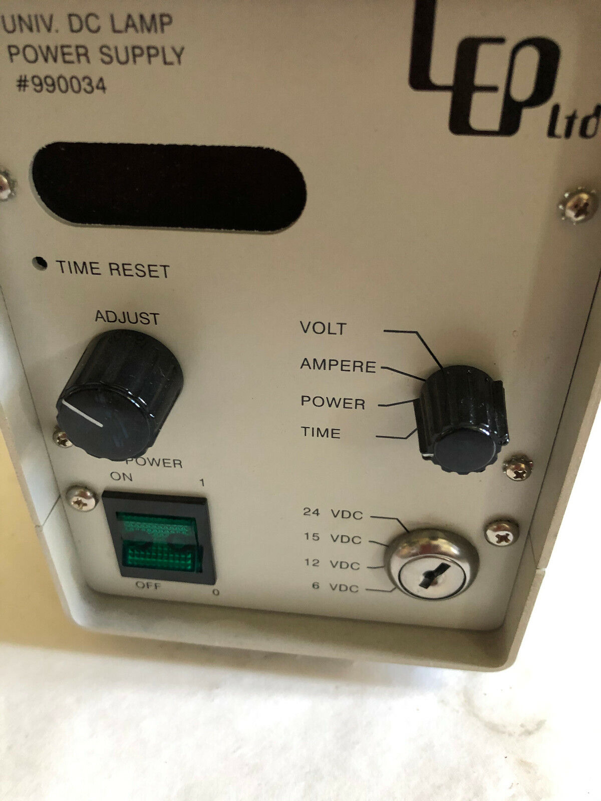 Lep 990034 Universal Dc Lamp Power Supply. 24,15,12,6Vdc,Cl