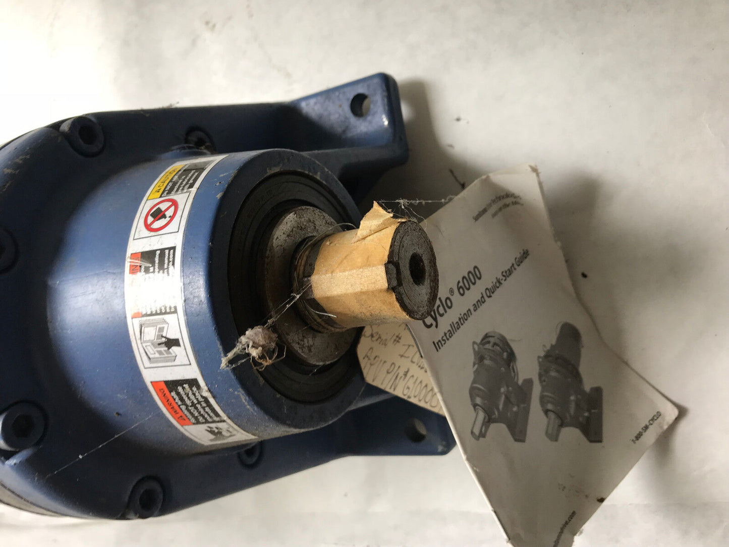New Sumitomo Cnhms1-6095Yc-17,Tc-Fx Sm-Cyclo 6000 1Hp Induction Motor,Ta