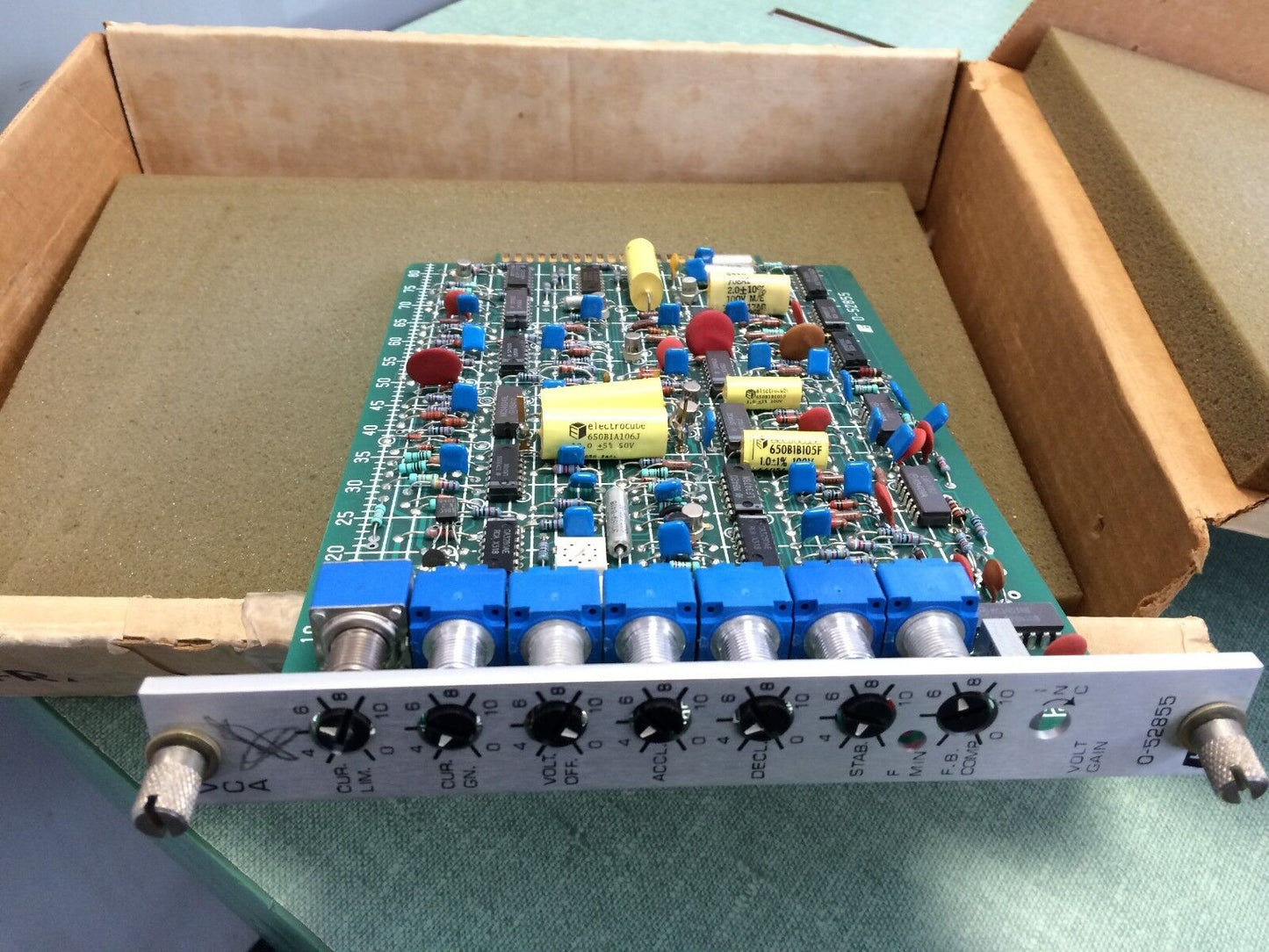 Reliance Electric 0-52855,O-52855 Pc Board Cvca,Cf