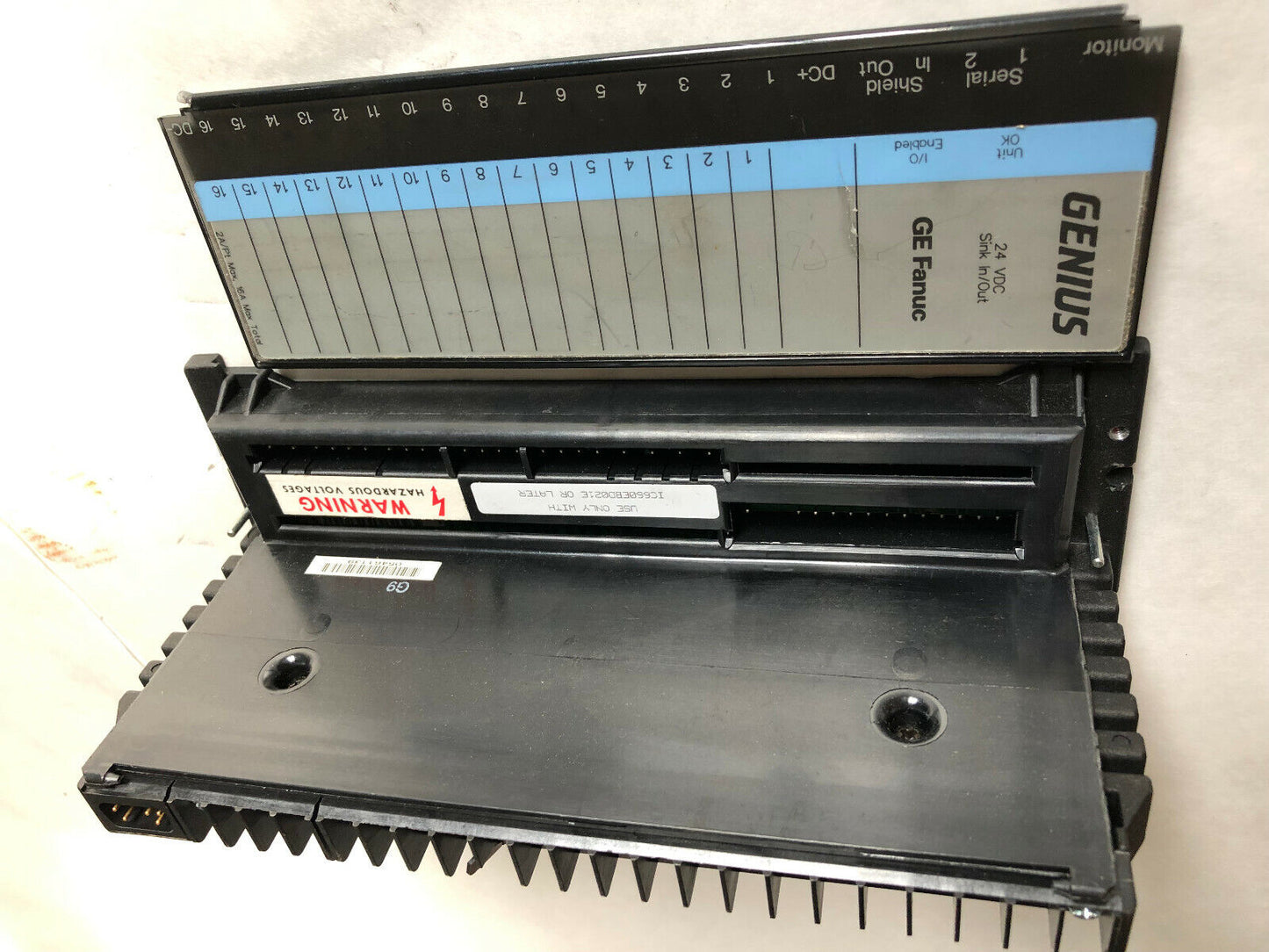 New Ge Fanuc Ic660bbd023 Block 24Vdc Sink I/O 16 Circuits,2/3 Wire Sensor C,Sk