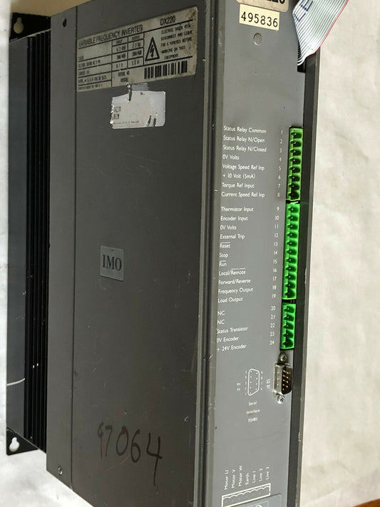 Imo Dx 220 Servo Controller,Dx220, 2.2Kw 3Phase 460V,Ch