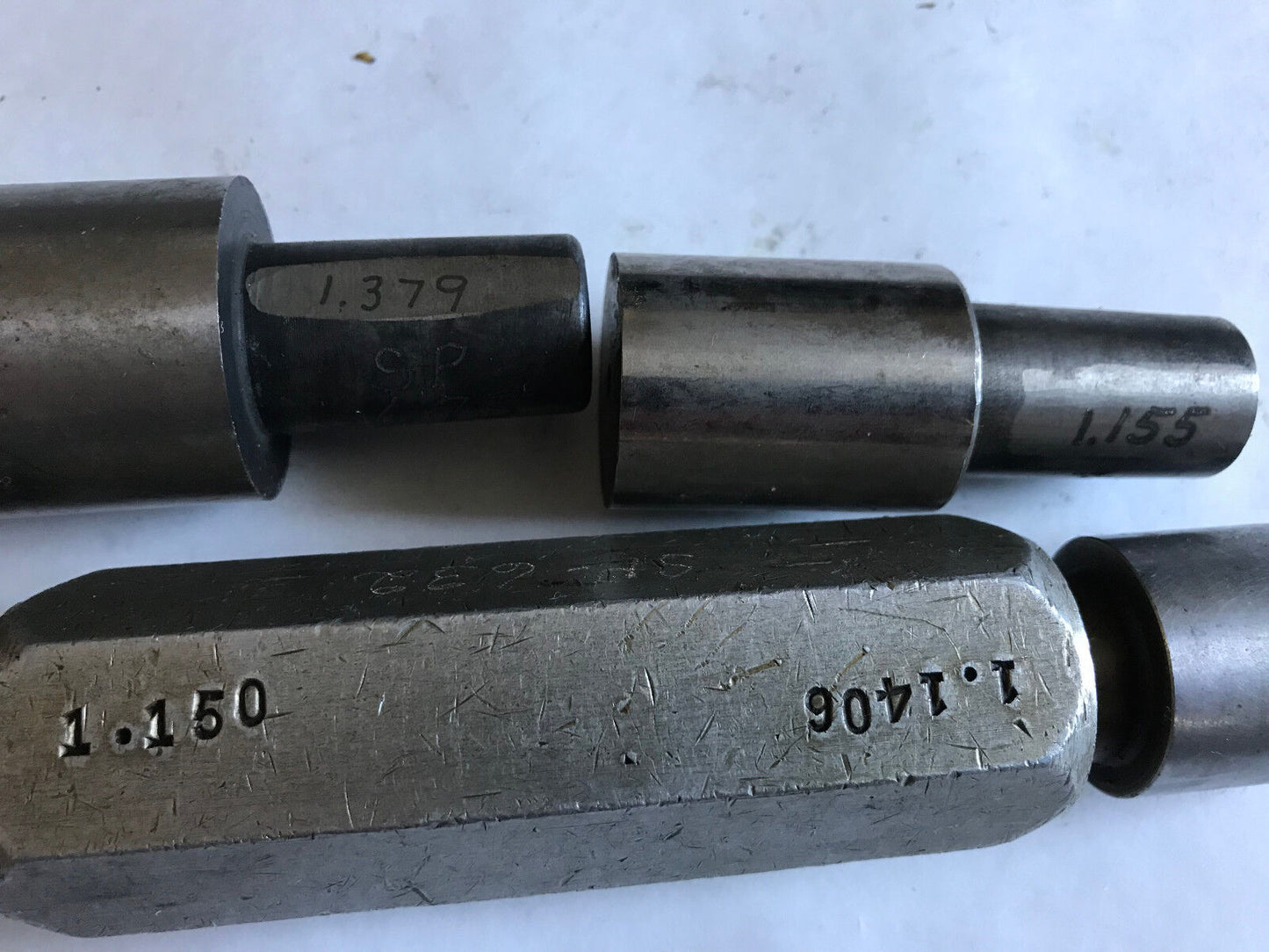 Lot The Pipe Machinery Go No Go Plug Gage 1.150,1.1406,1.155,1.379,Sh