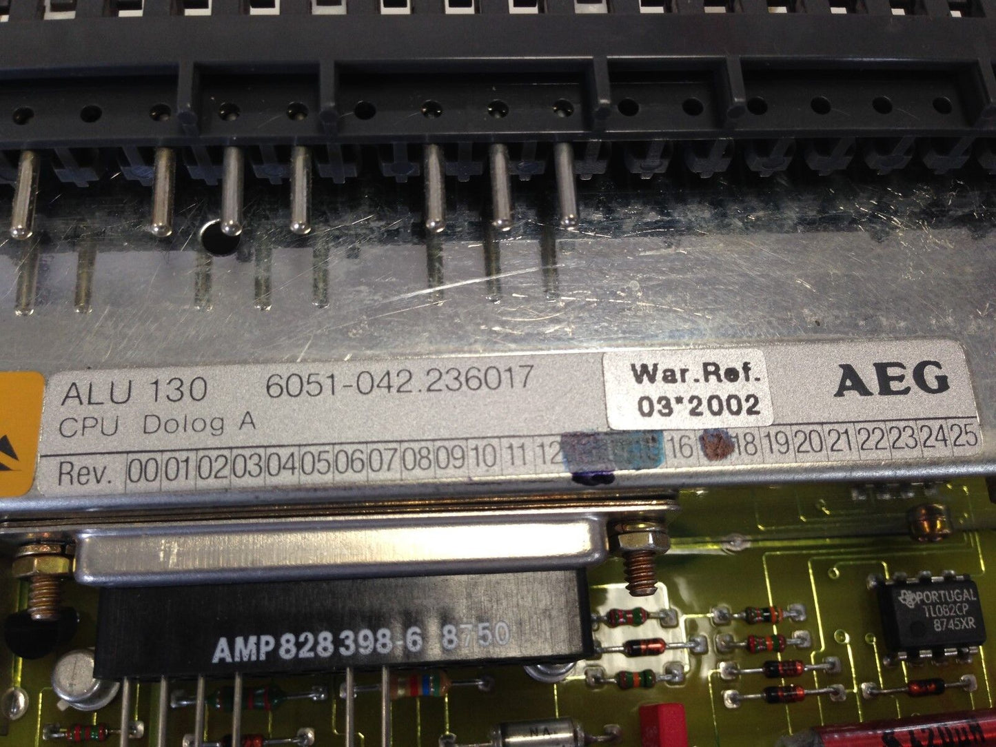Aeg Alu 130 236017 Cpu Gould Modicon 6051-042.236017 Cpu Module W/Gsw Dolg A,Fg