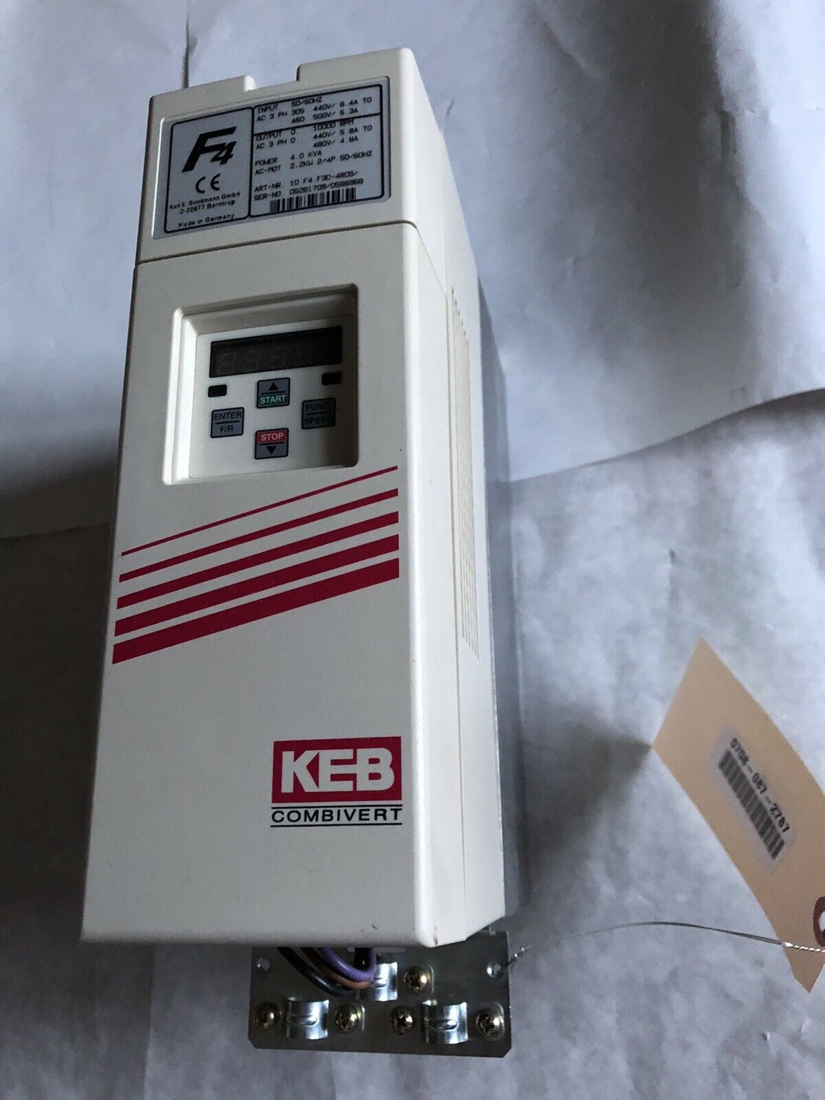 New Keb 10.F4.F3d-4R05 Frequency Inverter Drive Keb 10.F4.F3d-4R05/ 4.0 Kva,Bo