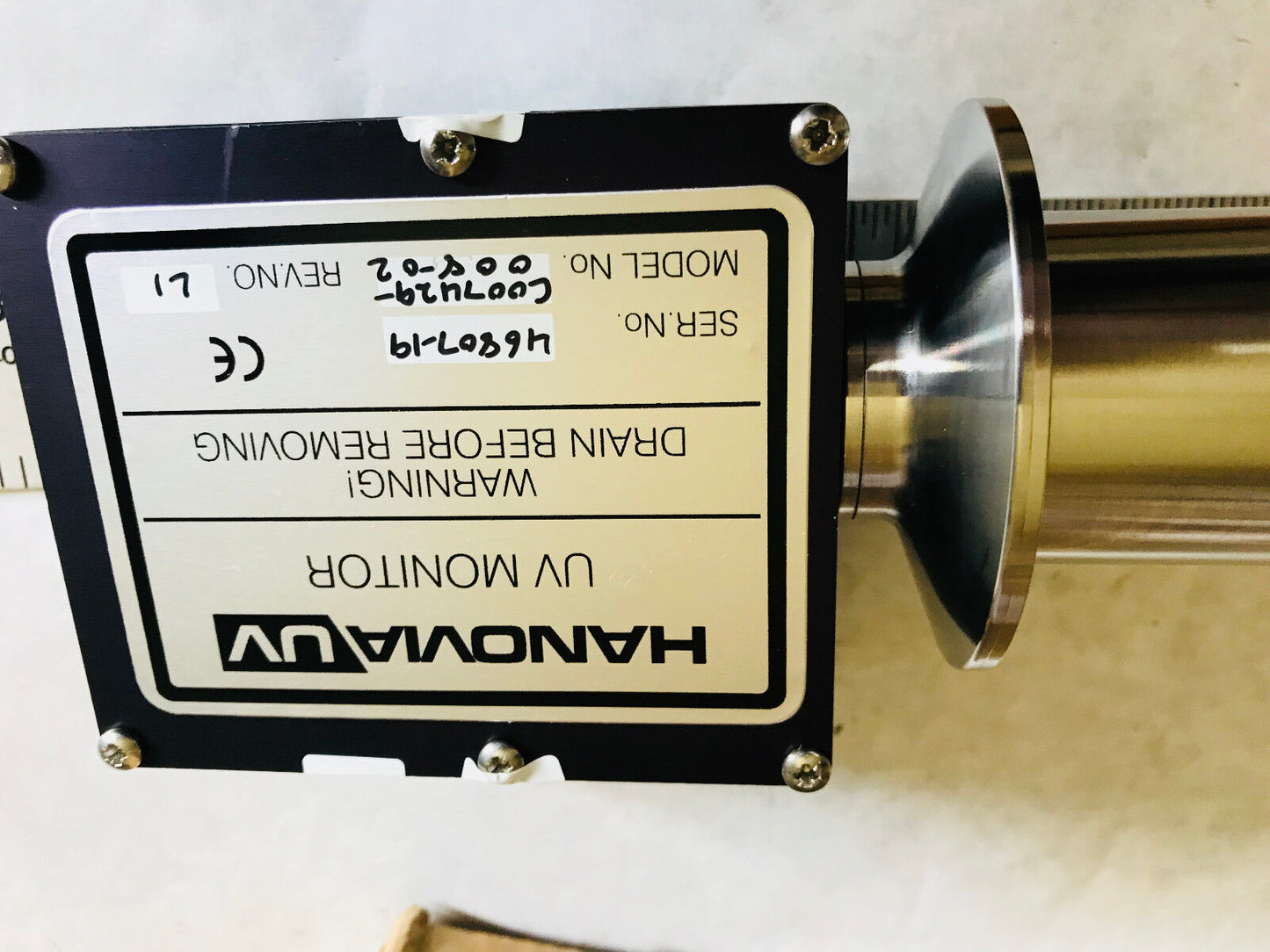 New Hanovia C007429-008-02,Uv Coo7429-008-02 Precision,Calibrated Uv Monitor,Su