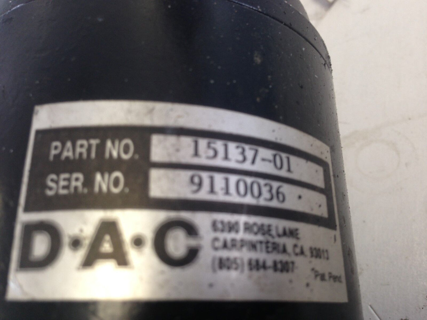 Dac 15137-01 Servo Motor,Shaft Diameter: 1/2",Shaft Length 1-1/2" D.A.C Motor,Fk