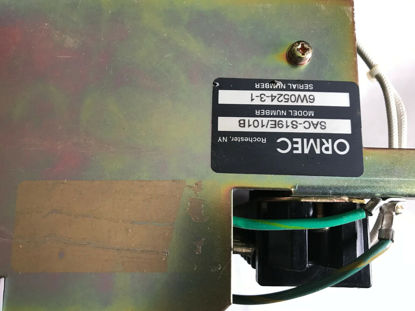 Ormec Sac-S19e/101B Ac Brushless Servo Drive 5.78Kw 15.2A 200-230Vac 3Ph,Sm