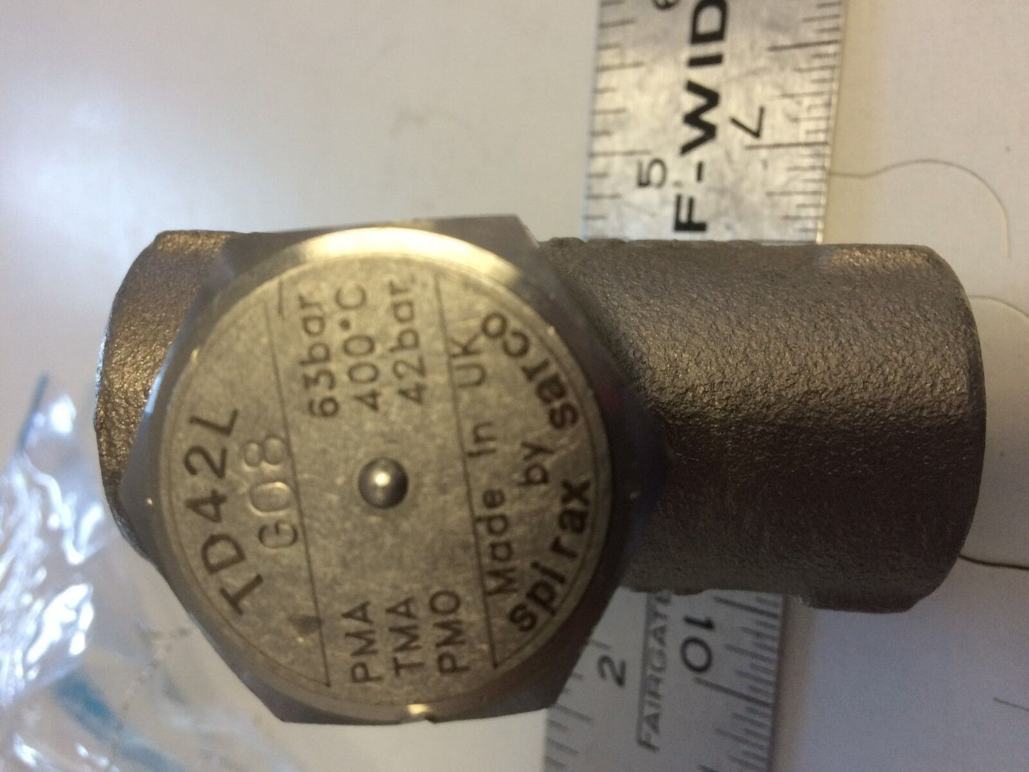 New Spirax Sarco Td42l Thermodynamic 63 Bar 3/4" Npt Steel Steam Trap B469074,Aw