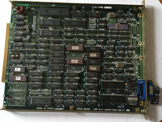 Okuma E4809-045-106-F Opus-5000Ii Crpii-C ,1911-1692-83-61 Board,Fg