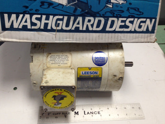 Leeson C6t17vc2d, 113020.00 Leeson Electric Co Motor 1Hp.1725Rpm.56. 3Ph,Tb