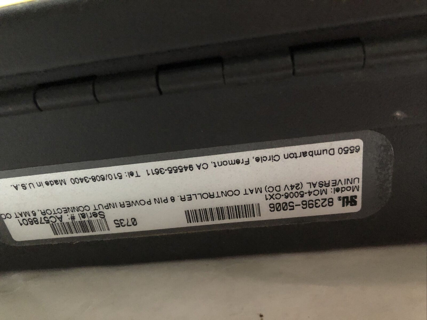 New Sti Mc4-5006-Cx1,82396-5006,28498-0010 Safety Mat Controller 24Vdc 8,Aw,Ff