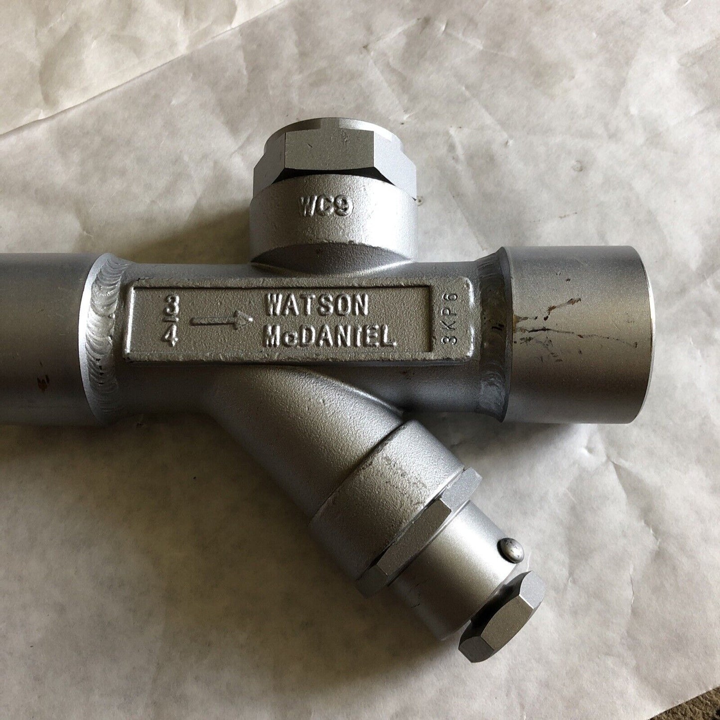 Watson Mcdaniel Wd700h,Wd700hs Turbo Disc Trap 3/4" Wd700s-14-Sw,Weld Ends,Bv