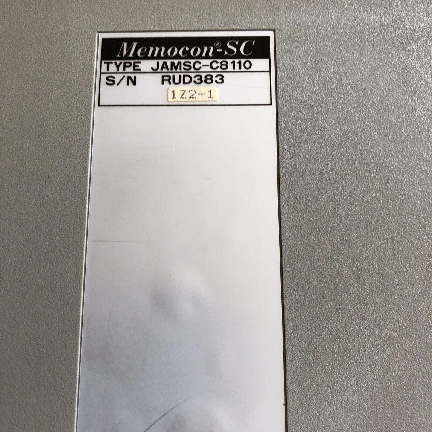 Yaskawa Jamsc-C8110,Memocon-Sc,C8110 Comm Electric Remote I/O Driver,En