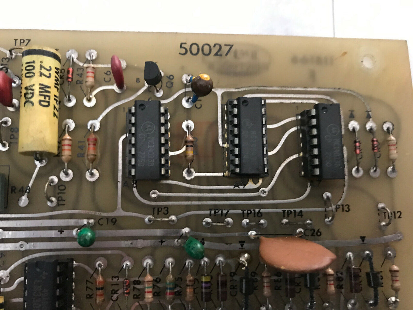 Pti Controls Pti 50027 Control Board,Sn