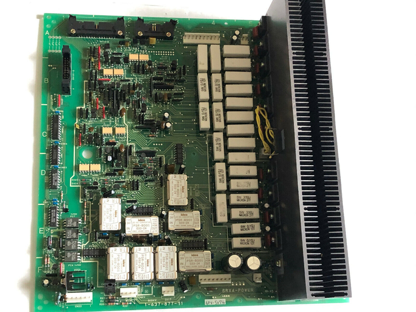 New Sony 1-637-877-11 Srx4-Power 4Pv-5076 Servo Board,Ch,Cf