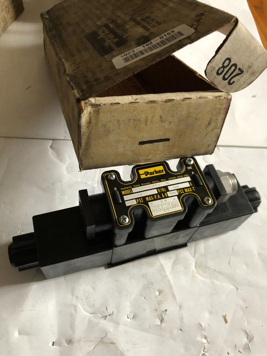 Parker Hannifin D1vw1cvjcf6 70 Solenoid Operated Directional Control Valve,Bt