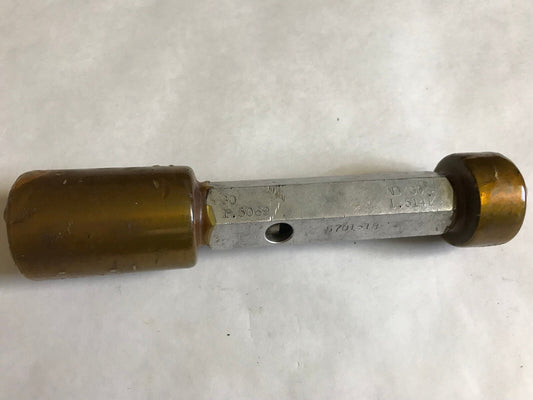The Pipe Machinery Go No Go Plug Gage Nogo  1.5069,1.5141,Ac