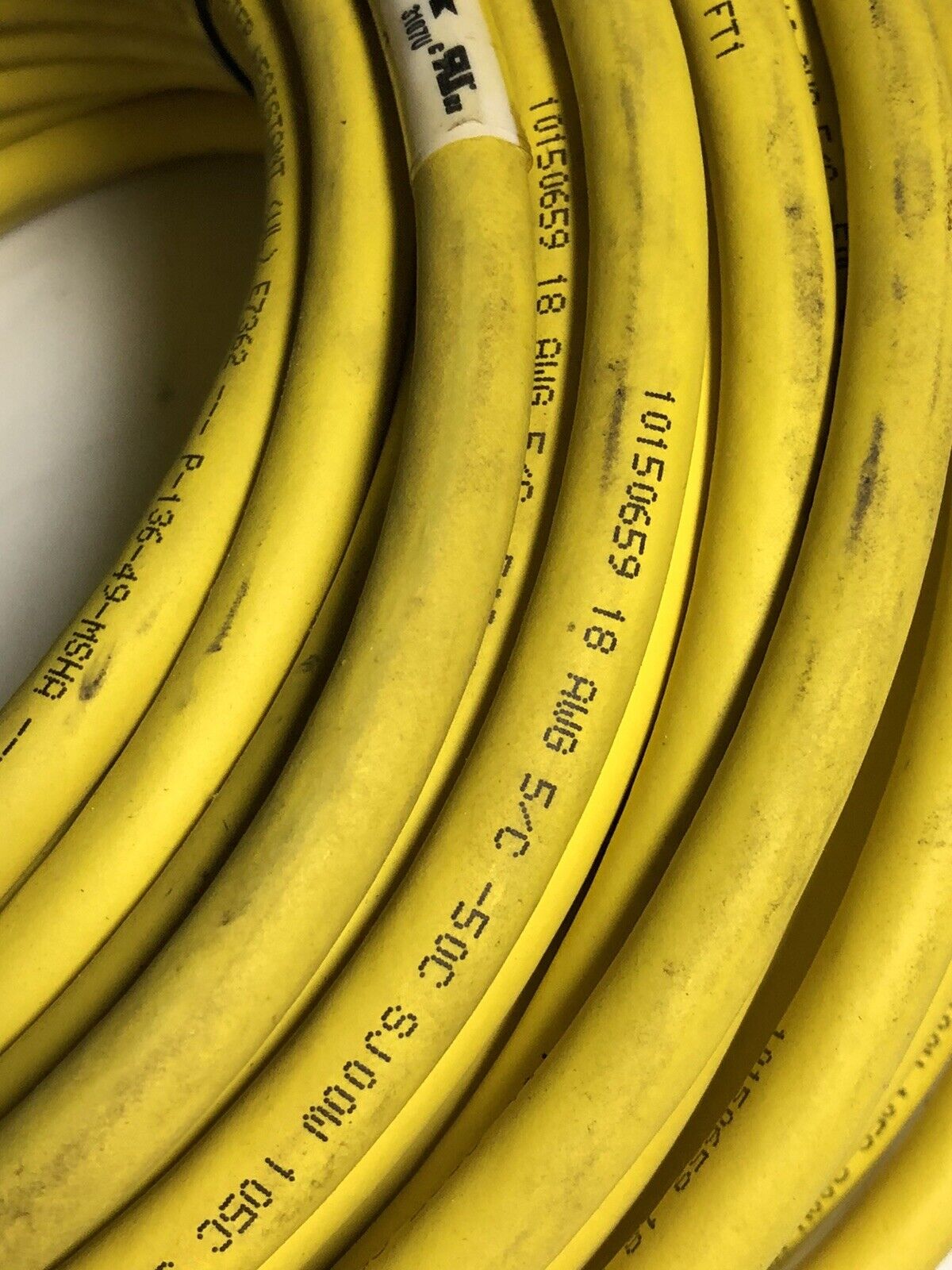 Turck Robotic Cable Assembly Cordset U2282-85 3107U Rsm Rkm 511-30M/S600,Ev