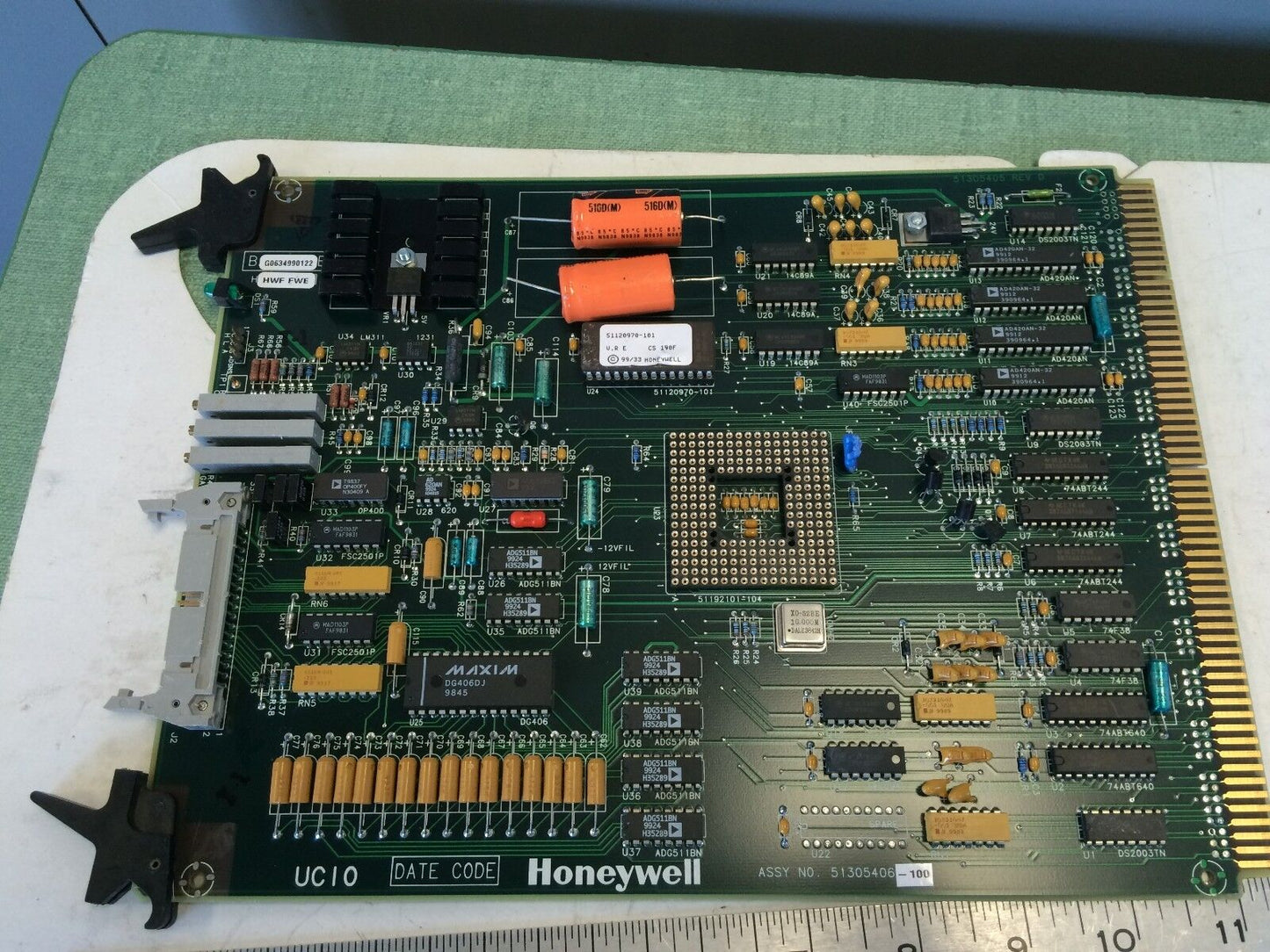 Honeywell 51305406-100 Board Ucio ,Uc10,51305405-100,G0634990122,51305406,Ex