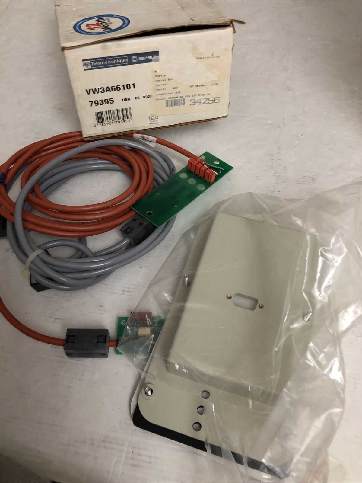 New Telemecanique Vw3a66101,52012-648,52012-639-01 Drive Keypad 3M Atv66 Ct,Cs