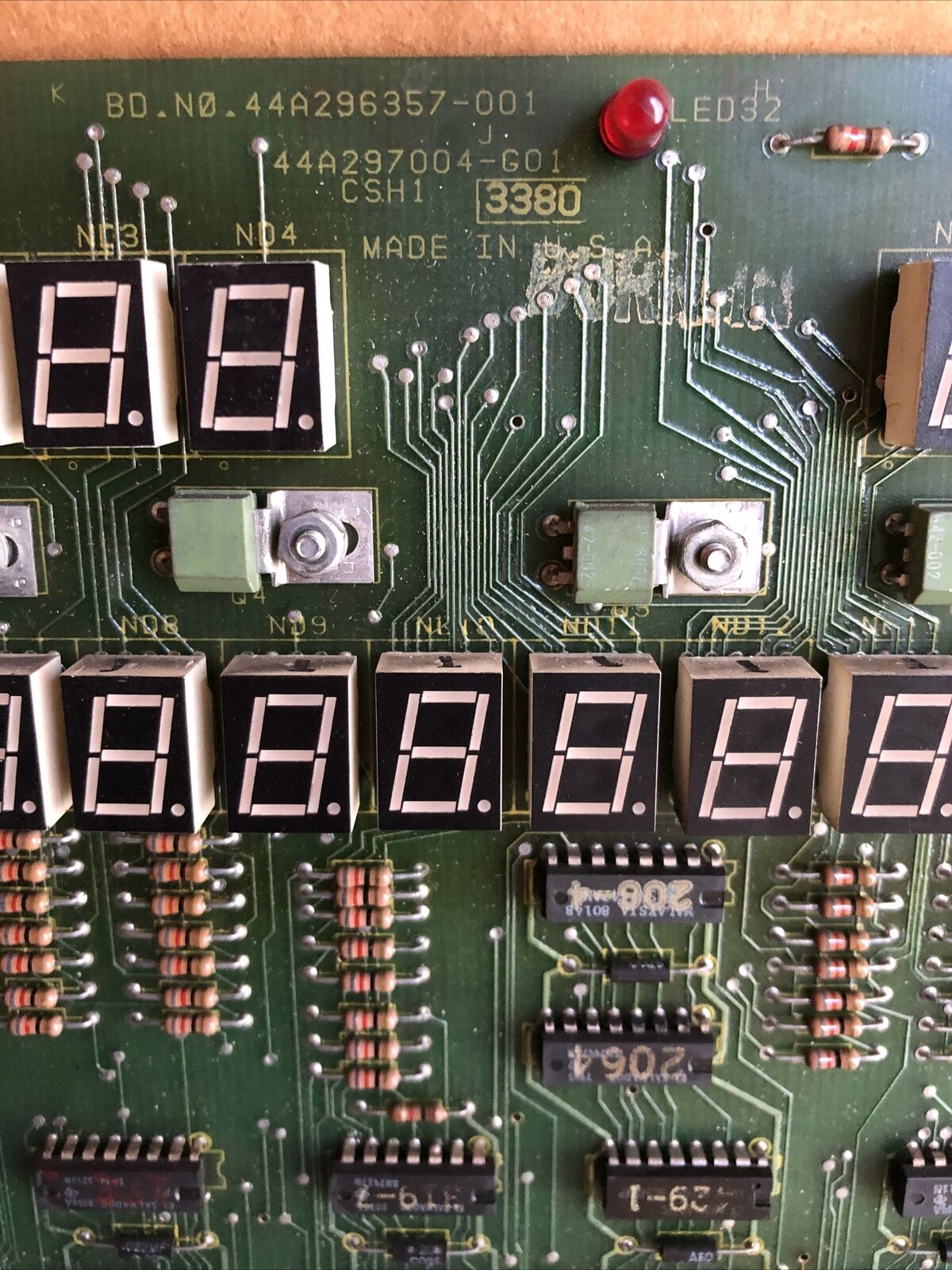 Ge Fanuc 44A296357-001 Board,44A297004-G01,448296453-002/3,193X529bbg01,Fe