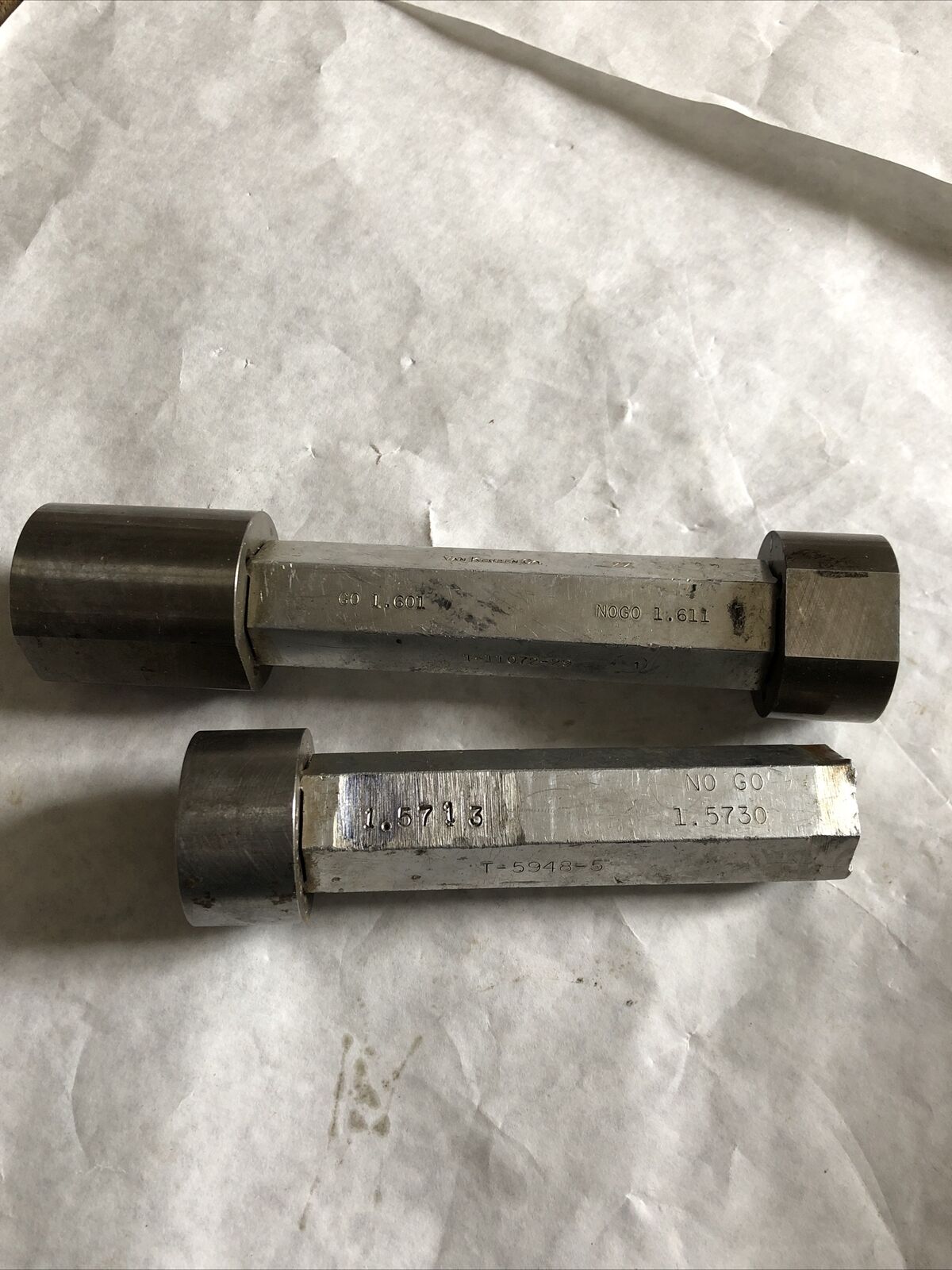 Go No Go Gage, Go Nogo Guage 1.601, 1.611, 1.577  The Pipe Machinery,Am