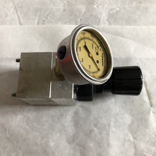 Schrader Bellows K362332c,K472015cbb4 Regulator Marsh 1100Kpa,160Psi Gauge,Bh