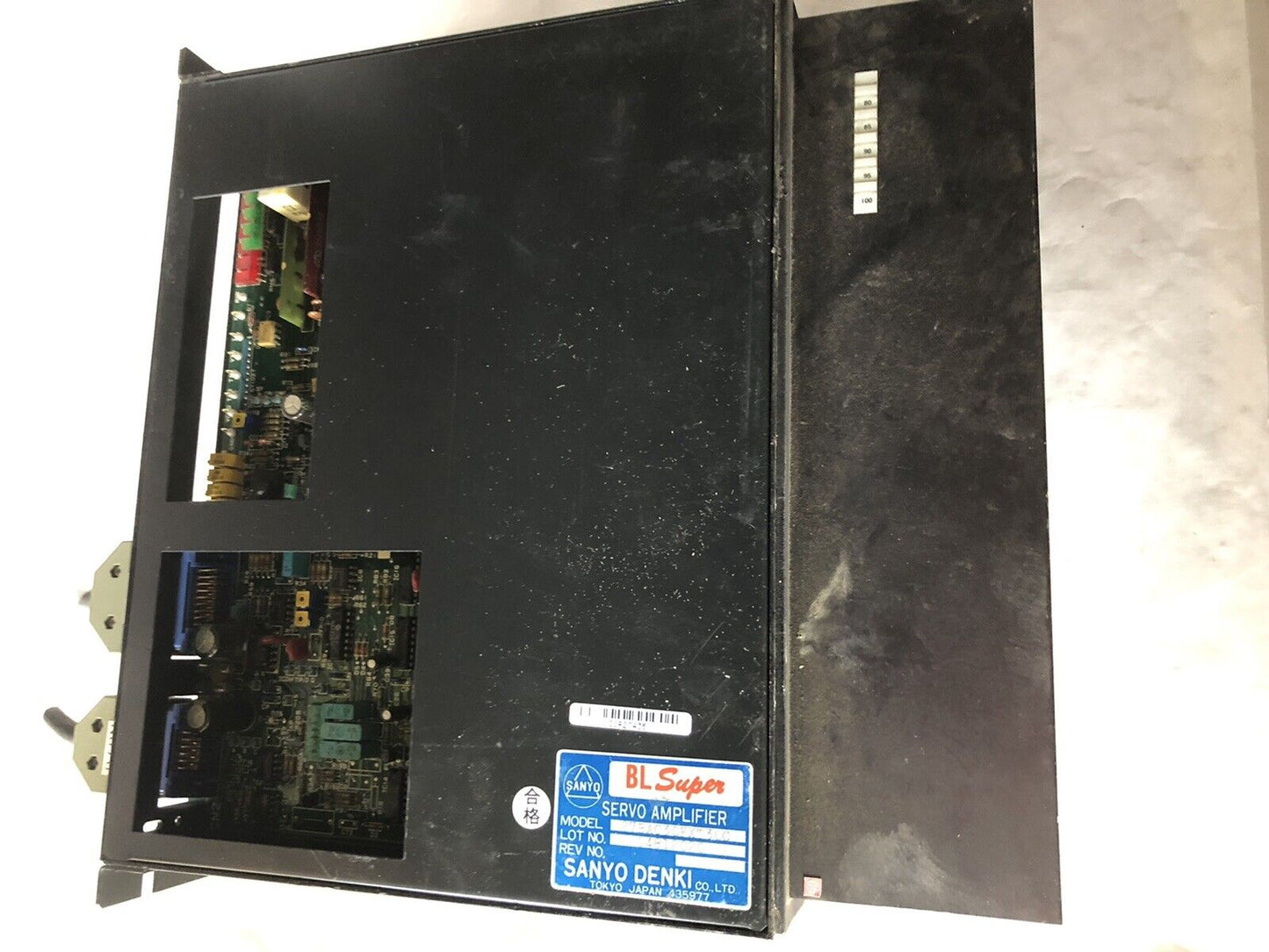 Kawasaki Sanyo Denki 27Ba030fxt30c Servo Amplifier, A030 065B ,Bl Super,Bu