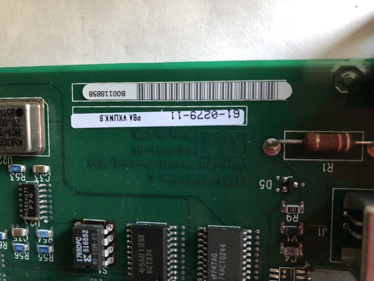 Hp 75000 Module Hp E1383a Vxlink Interface E1383-60001 Rev A 61-0279-11,Tl