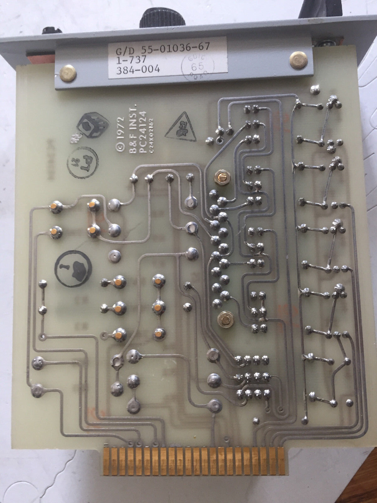 B&F 1-737,B&F I-737,Input Conditioner A/E 40-90,G/D 55-01036-67,1 A/E 40-90,Cs