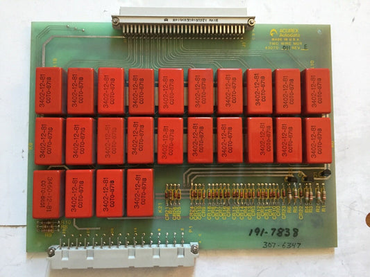 New Acurex Autodata 43070-011 Rev E,191-7838 307-6347 Board Multiplexer,Bc