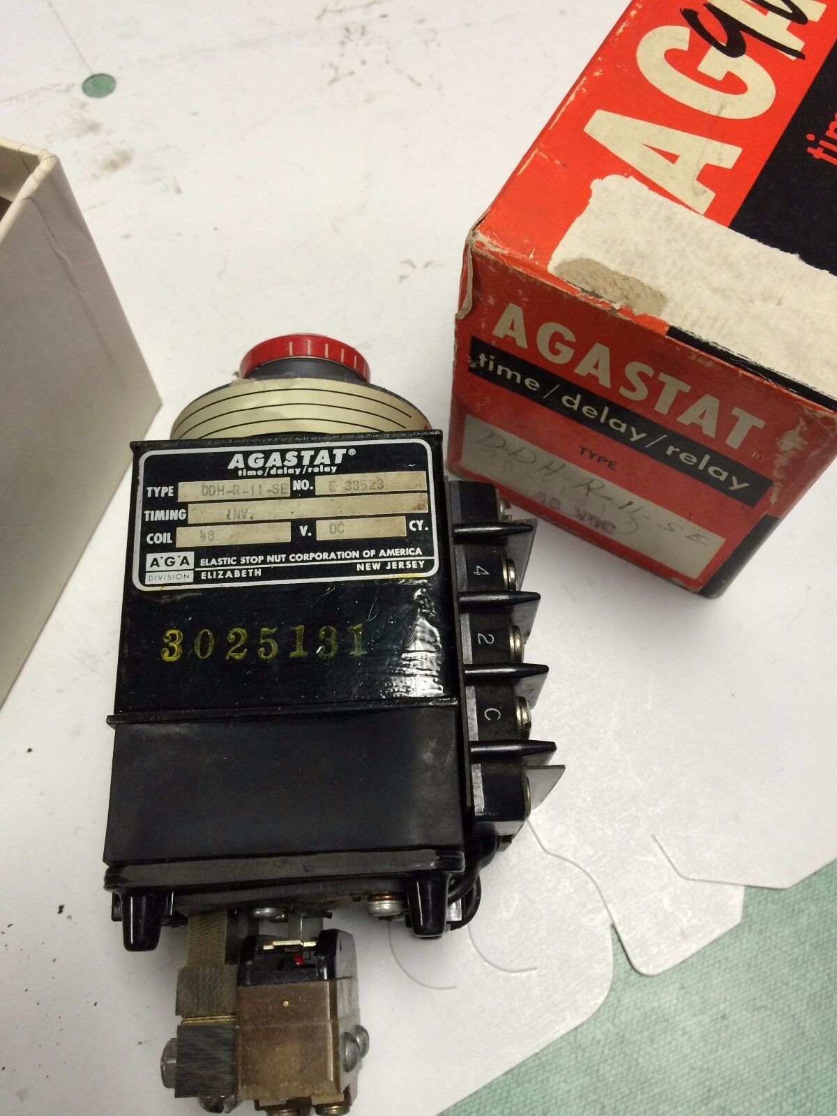 New Agastat Ddh-R-11-Se Timing Relay 48Vdc,E 39523,Cl