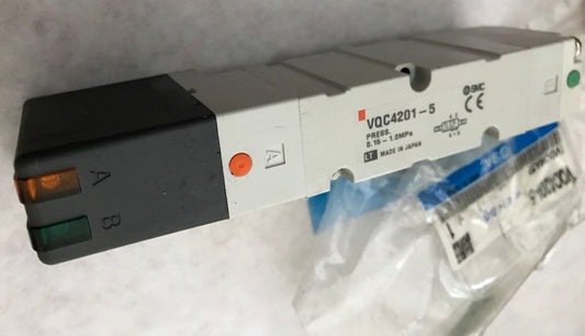 New Smc Vqc4201-5 Solenoid Valve 2 Position 24V ,Room5
