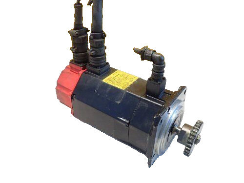 Fanuc A06b-0162-B175-R, Ac Servo Motor. 144V, 6A, 3000Rpm.,Am6/3000,Tf