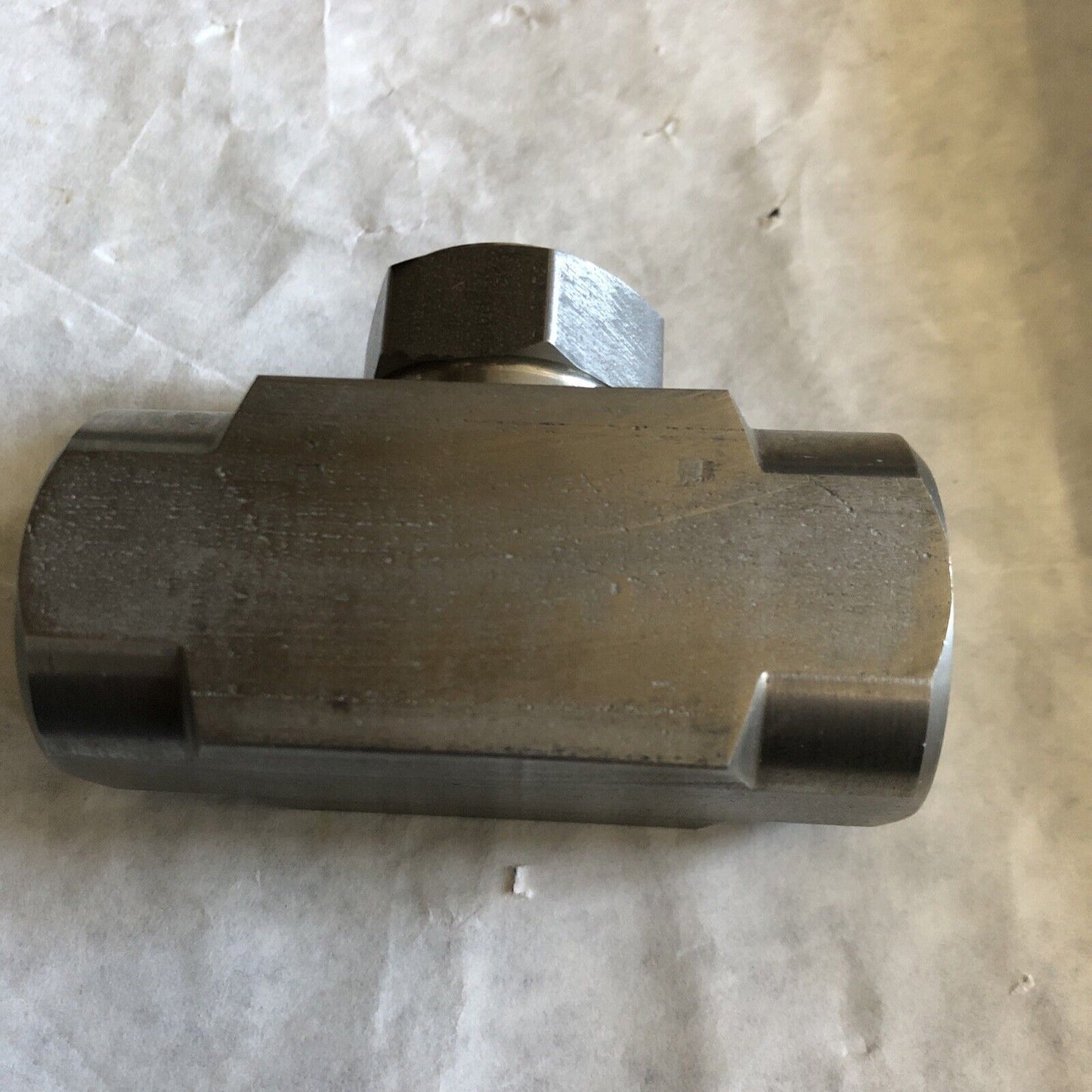 Itt 1/2" Npt Hoffman 656 Specialty Thermodisc Steam Trap 600 Psi,750F Valve,Br