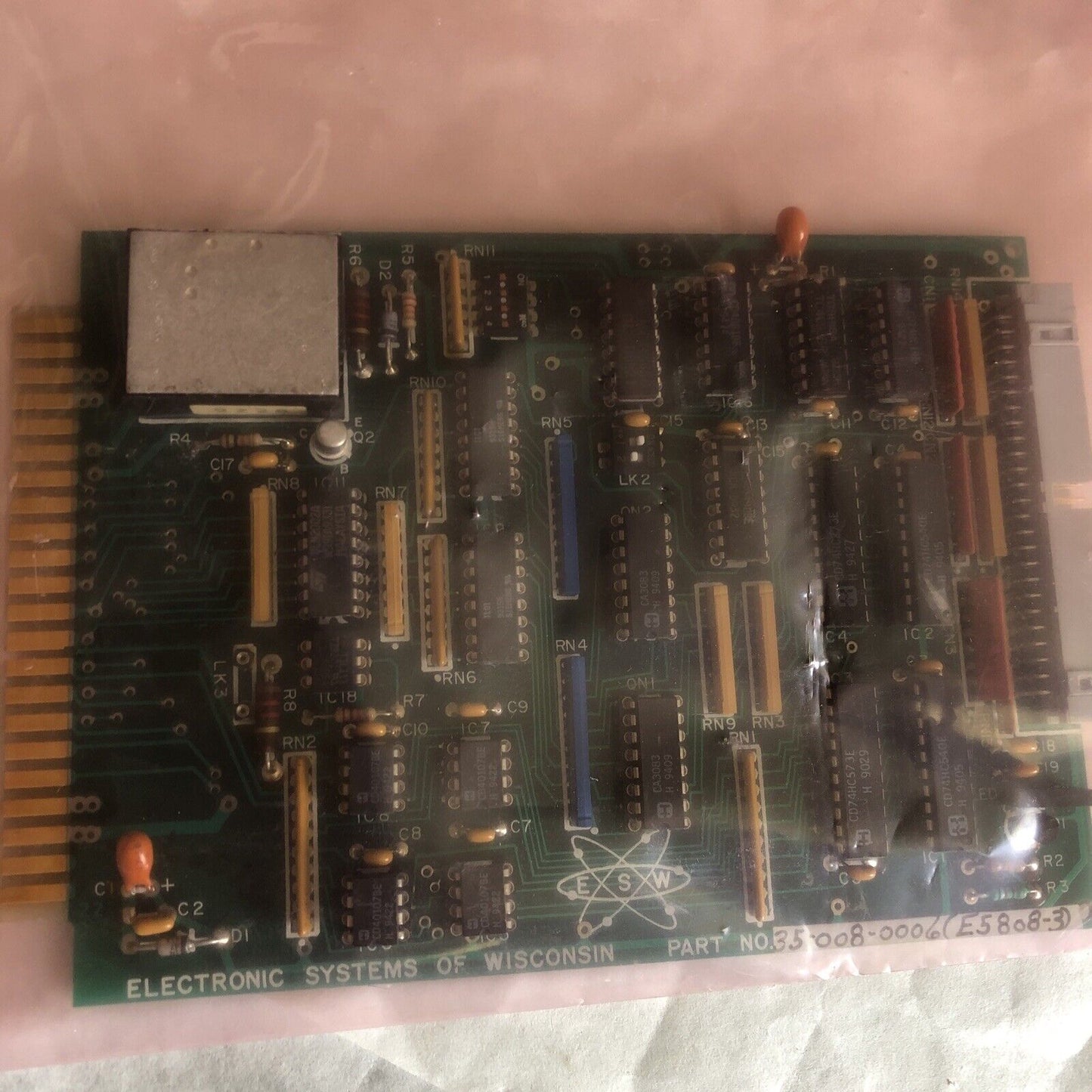 Wisconsin 35-008-0006 Electronic Systemscontrol Interface Board,51-0079 Rev.A,Er