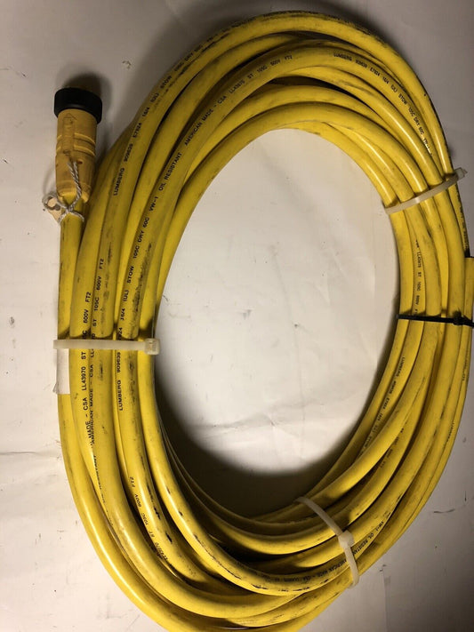 Lumberg 40-639/50Ft Robotic,Machine Cable Assembly Cordset,909639 E7924 16/4,Ex