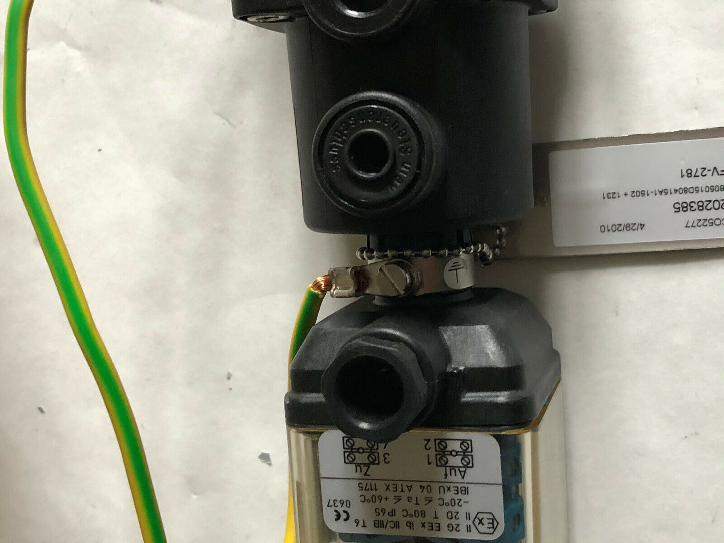 New Gemu Fv-2781 Actuator Valve,247061,Gemu 1231000Za002071101202,8V Namur,Tj
