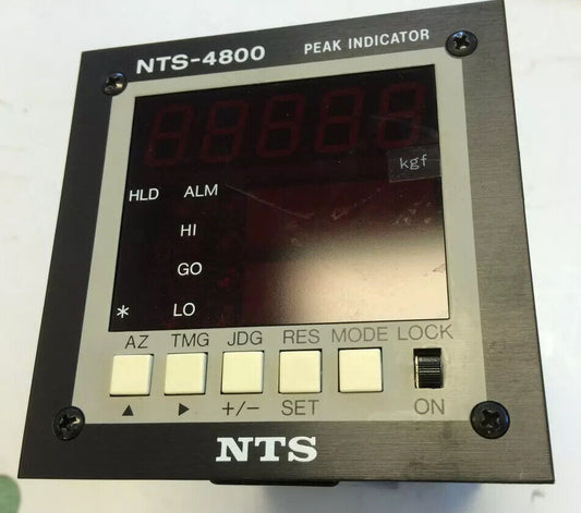 Nippon Tokushu Sokki Nts  Nts-4800 Peak Indicator,Bq
