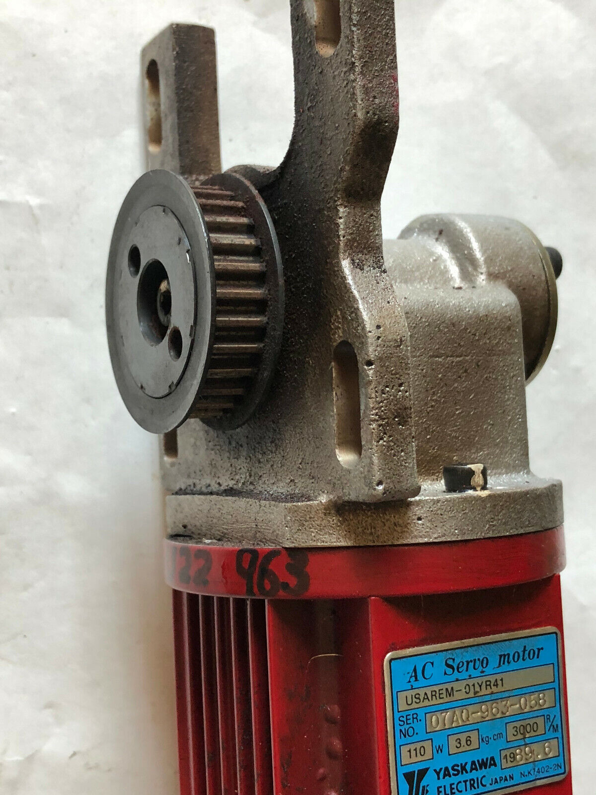 Yaskawa Usarem-01Yr41 Yaskawa Usarem-0Iyr4i Ac Servo Motor,Be
