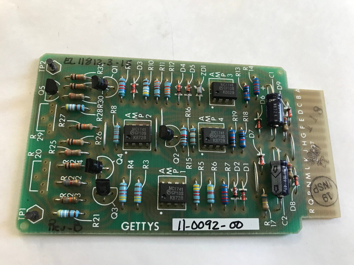 New Gould Gettys 11-0092-00,11-0092-100 Servo Control Board,Sd