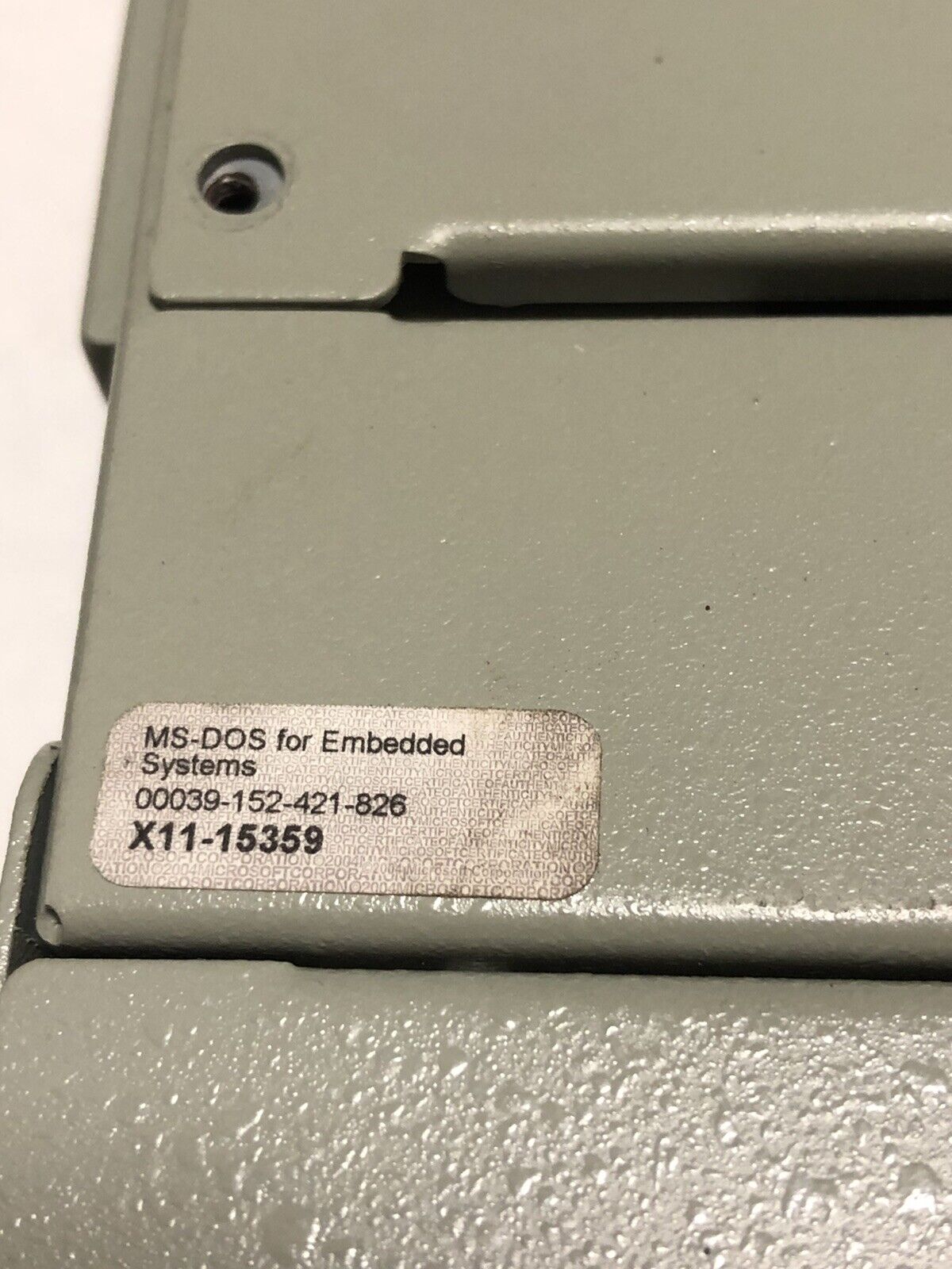 Tcs Cdaa056106,X11-15359,Tcs 39396V1.80 Ms Dos Embedded Control Unit,Ei