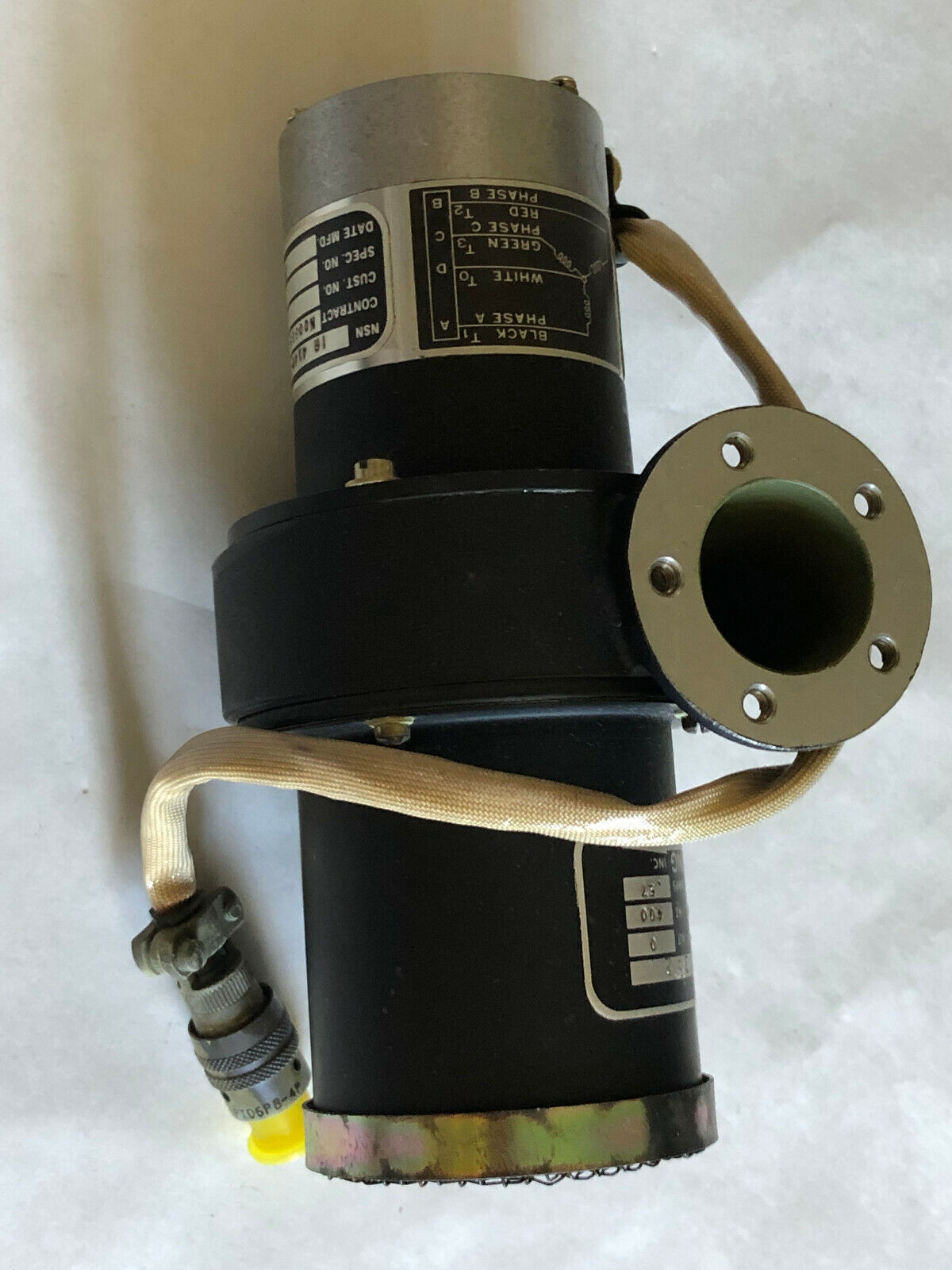New Dynamic Air M16143alc Aircraft Centrifugal Fan G050m,20 Cfm,200 Vac,C050m,Dl