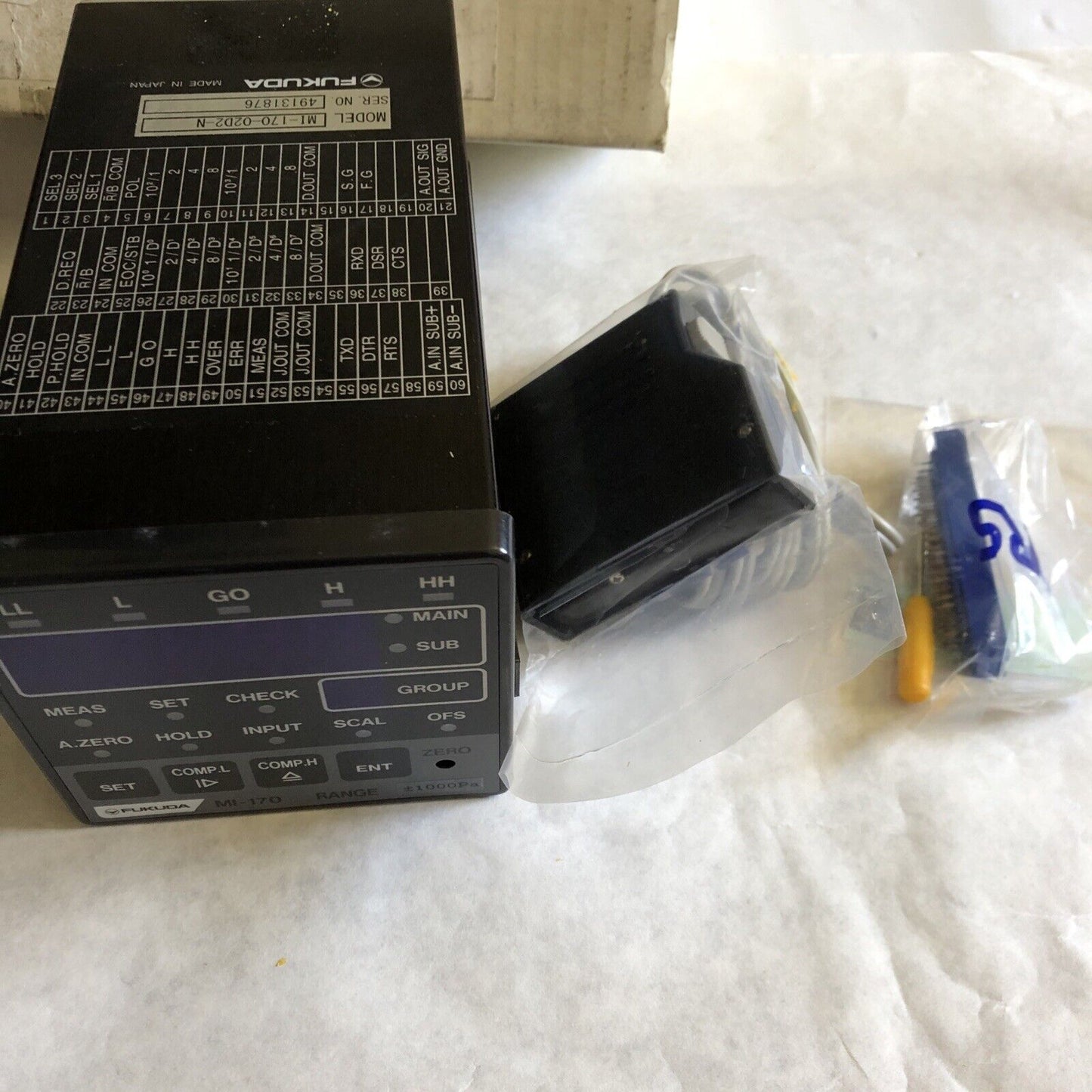 New Fukuda Mi-170-02D2-N Multifunctional Pressure Indicator,Bx