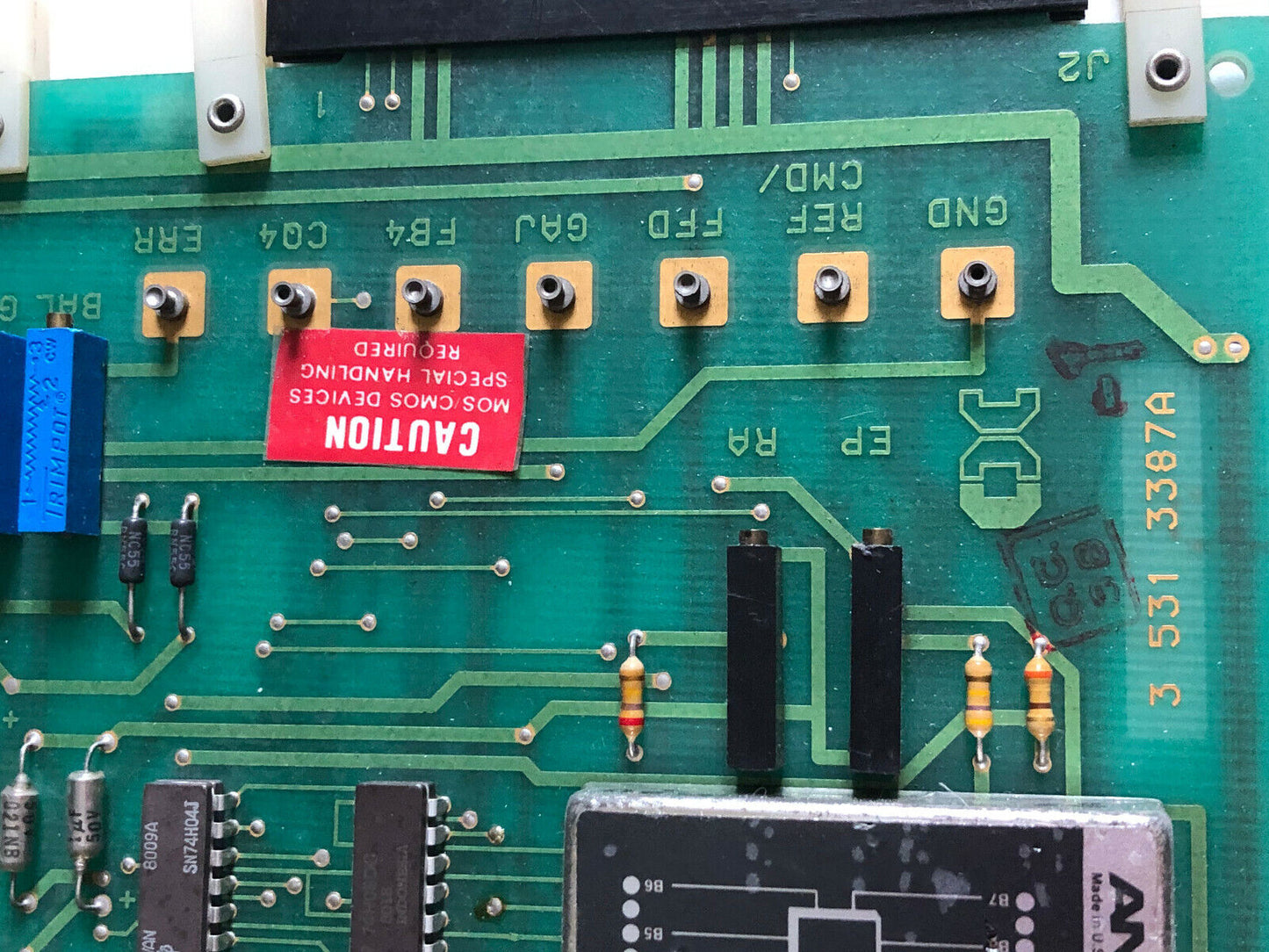 Cincinnati Milacron 3-531-3387A Control Board 3-531-3387A,Sk