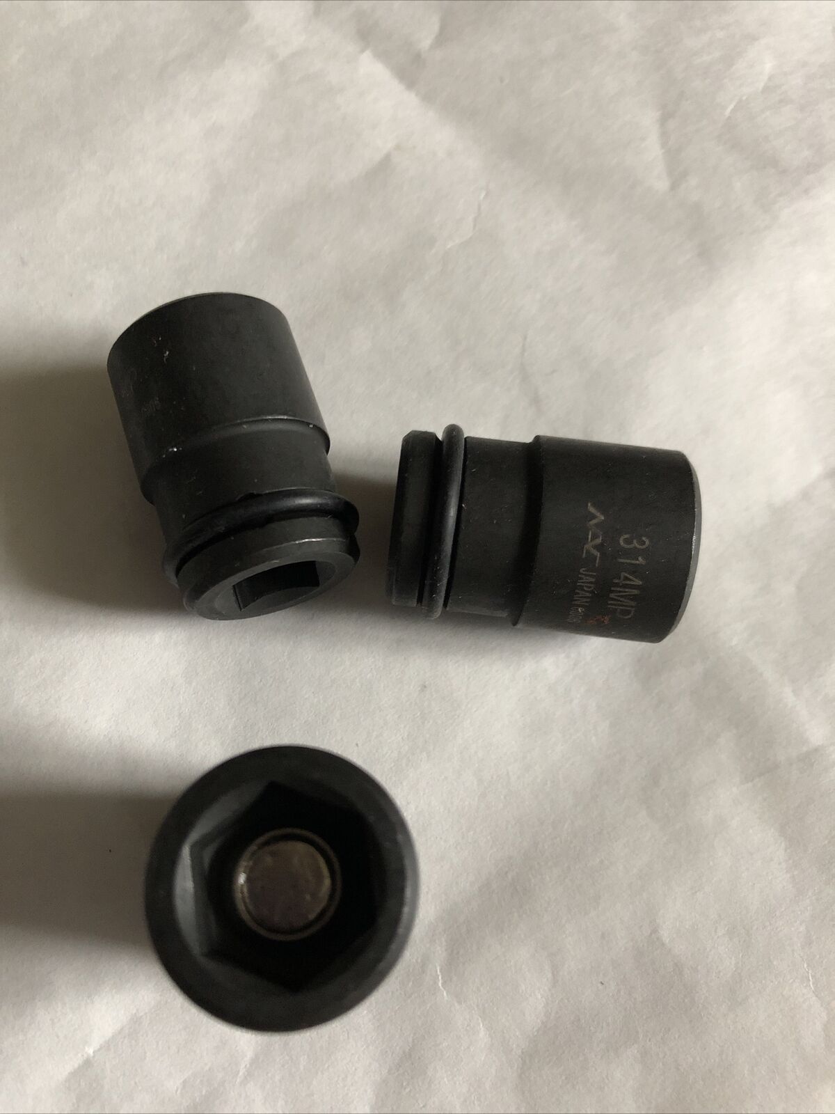 New Lot 3 Nac 314Mp 14Mm Magnetic Assembly Sockets Japan 0806,Aac Japan 0006,Am