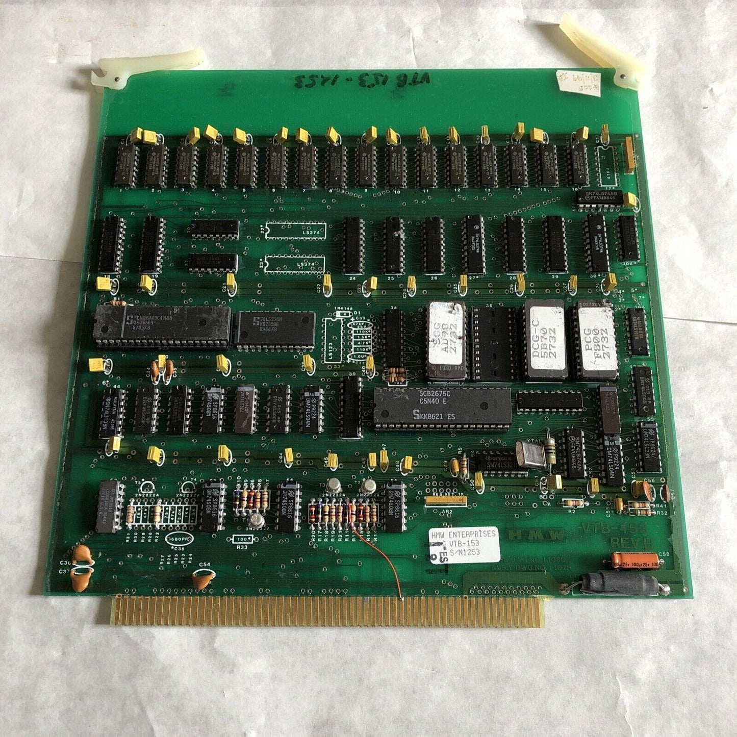 Hmw Vtb-153 Rev B,Hmw Vtb-153,1108D,1107D Video Board Vtb153,153-1253,1107D,Cw