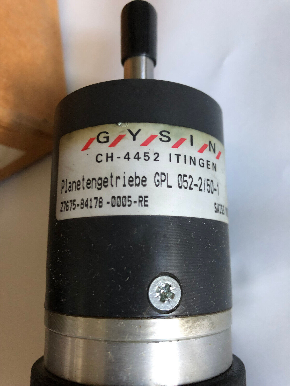 Rockwell Automation Dek 107707-3 S240+500Ld+50:1Gb Gearmotor,Gpl 052-2/50-1,Bw