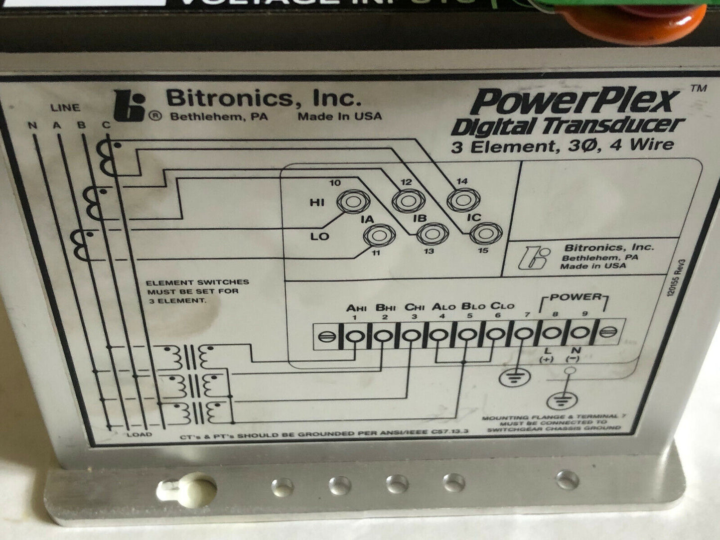 Bitronics Mtwin3b, Mtwin3b-S520-Vd10,142-0622 Transducer Digital 6W,Mtwi N3b,Fg